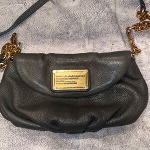 Marc By Marc Jacobs Classic Q Karlie Crossbody Flap Bag Black Removable Strap